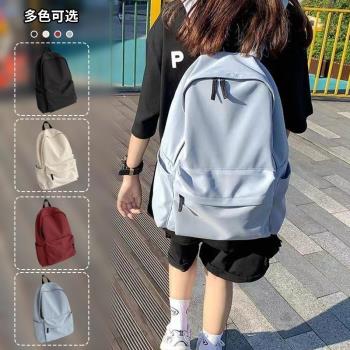 書包女日系ins風簡約校園高中大學生雙肩包初中生旅行揹包大容量