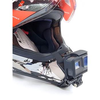Gopro頭盔下巴支架hero9/8/7運動相機insta360oner摩托車騎行配件