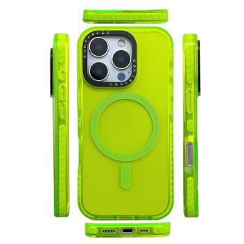 磨砂防摔新款蘋果15pro手機殼磁吸iphone16promax加厚ProMax高階感16Plus黑色Max女ip14透明15小眾11簡約12套