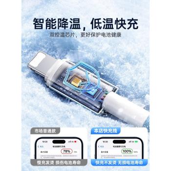 【45W快充】塔菲克適用蘋果16充電線器iPhone15promax數據線14手機typec閃充ipad平板13車載12原PD裝usb編織