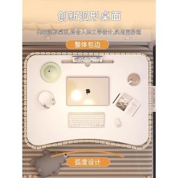 床上小桌子大學生宿舍筆記本電腦桌支架家用折疊桌懶人陽臺飄窗臥室辦公學習小桌板兒童看書寫作業閱讀小桌板