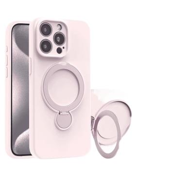 新款360°支點適用蘋果16手機殼iPhone16Pro液態矽膠15ProMax旋轉支架14Pro全包保護套13防摔情侶Magsafe磁吸