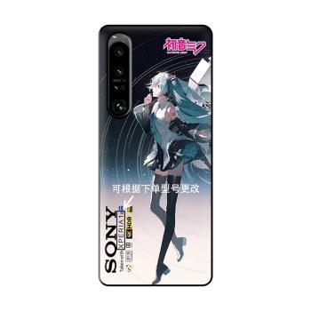 適用於索尼Xperia1V手機殼索尼大法好初音未來信仰殼Xperia5 III/Xperia10 IV馬克三馬克五MIKU矽膠軟殼