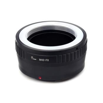 Pixco/百攝寶 M42-FX M42螺口鏡頭轉富士Fuji X口微單相機轉接環