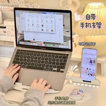 懸空筆記本電腦便攜增高支架!架旋轉支撐折疊托架立式散熱器可架