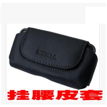 通用手機掛腰帶皮套直板智慧老年人老人防丟穿皮帶215諾基亞220小