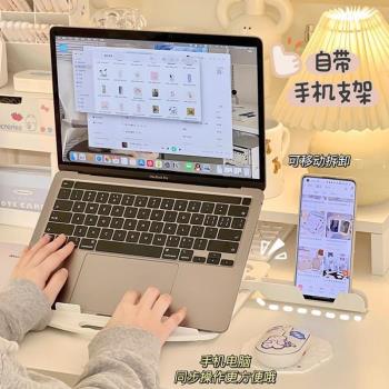便攜立式旋轉支架折疊散熱器筆記本電腦@增高可支撐托架架架懸空