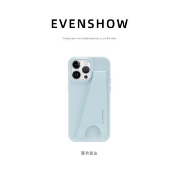 EVENSHOW2024夏天新款高階真皮手機殼適用於蘋果iPhone15promax14/13 女款小眾高階感全包外殼保護套不會撞殼