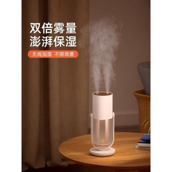2025新款優選加濕器車載辦公室宿舍桌面臥室便攜小型無線充電usb