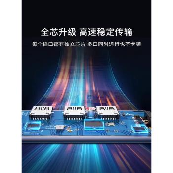 適用蘋果macbookpro筆記本電腦轉接頭air擴充套件器外轉換u盤M2多介面分集線器M1平板USB功能typec投屏HDMI拓展塢