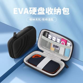 適用Sandisk閃迪固態硬碟保護套E60 E80收納包E30 E61 E81 1T 2T 4T固態移動包便攜移動硬碟收納盒硬殼包