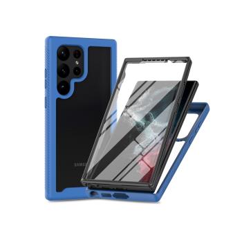 適用三星Galaxy S22Ultra手機殼S21plus全包螢幕保護雙面防摔殼