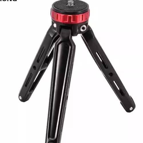 TE253 工廠直銷鋁合金桌面便攜相機三腳架角度手機穩定器