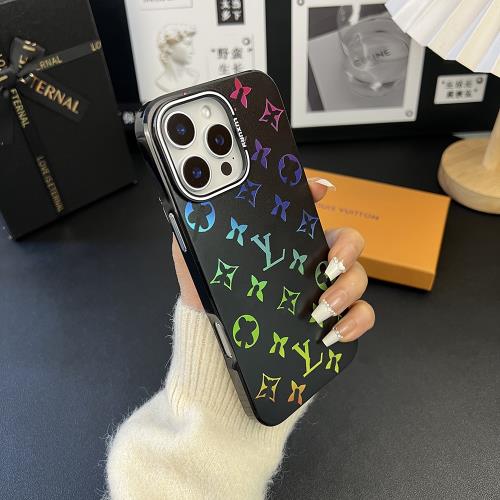漸變高級感適用蘋果16promax手機殼iphone15黑色14鏡頭不包13高檔奢華12個性網紅11情侶男女防摔輕奢保護套潮