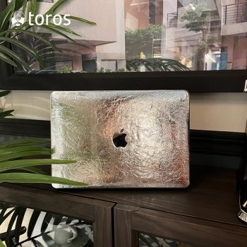M4適用macbookair保護殼2024款13.3英寸蘋果筆記本m2電腦殼macbookpro保護套M3銀色14寸16透明13外殼15M1軟殼
