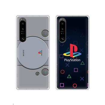 PS5手機殼適用索尼Xperia1V信仰殼10III/5IV/Pro-I索尼大法PlayStation遊戲機個性軟殼防摔矽膠保護套