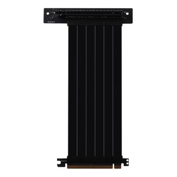 顯示卡豎立放加長強磁豎裝支架套裝PCIE3.0延長線直角90度PCIe3.0加長線x16轉接線相容pcie4.0顯卡延長線橫豎裝