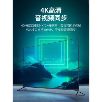 綠聯迷你dp轉hdmi/vga轉換器minidp雷電2擴充套件塢連線蘋果macbookai