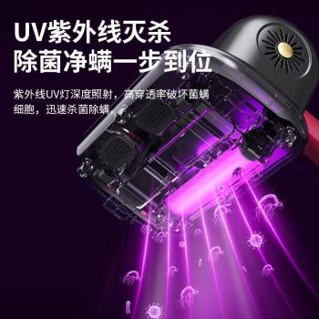 家用無線除蟎儀便攜式床上手持吸塵器紫外線殺菌大吸力除蟎蟲神器