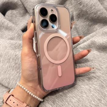 適用iphone16promax手機殼蘋果16保護套15plus磁吸殼小眾高階感14pro透明13新款12全包pm防摔11超好看外殼lv