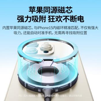 綠聯iPhone磁吸magsafe適用於蘋果15無線充電器14ProMax13min手機20w快充頭配件套裝通用桌面充電CD245/15673