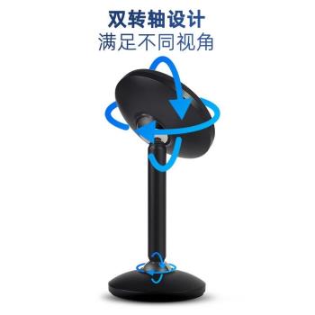新款360度旋轉創意車載中控臺導航多功能強磁防滑磁吸手機支架