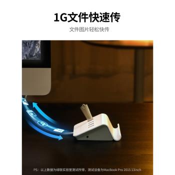 綠聯usb3.0擴充套件器筆記本電腦usd多功能介面拓展塢轉換多口hub帶電源口集分線器長線一拖四usp外接插口轉接頭