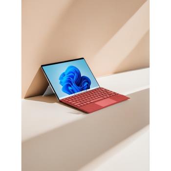適用微軟surface Pro3456/7+磁吸背光觸控藍牙鍵盤surface保護殼