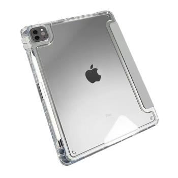 適用ipad9保護套2025air7/6氣囊pro11平板8910.2寸透明殼air5帶筆槽10代防彎摔7亞克力air4全包防撞3Y折mini6
