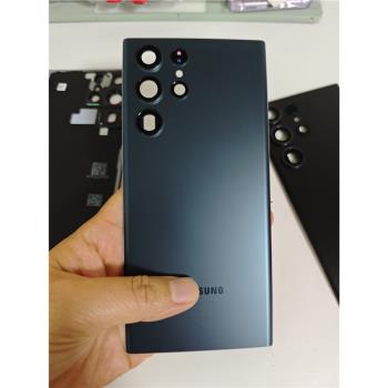 適用於三星s22ultra原裝拆機後蓋s23ultra手機後殼玻璃原裝後蓋
