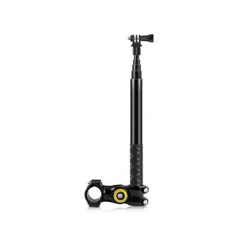 PULUZ自行車騎行夾管 摩托護槓支架 帶自拍桿適用29mm-32mm的車把