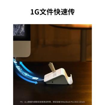 綠聯usb3.0擴展器插頭多口筆記本電腦多功能介面拓展塢轉換hub帶電源口集分線器長線一拖四usp外接插口轉接頭
