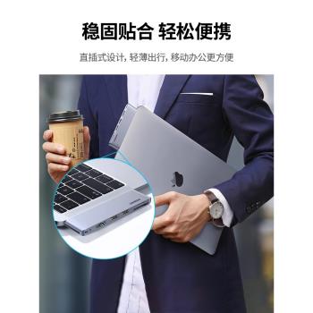 綠聯擴充套件塢適用macbook拓展塢air/pro蘋果電腦轉接頭hdmi配件M4雷電4/3轉換器uab介面typec直插mac筆記本iPad