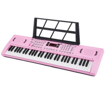 八度寶貝61鍵兒童電子琴幼兒益智75cm音樂玩具興趣互動玩具