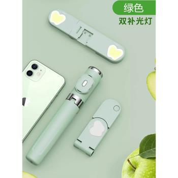 德國防抖迷你旅遊便攜拍攝自拍桿穩定360度旋轉藍牙手持落地支架