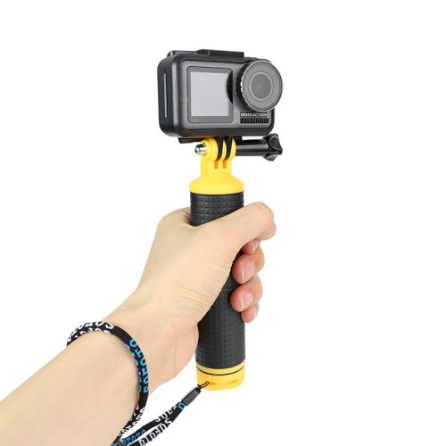 適用gopro潛水配件大疆靈眸osmo action運動相機浮力棒深浮潛手柄