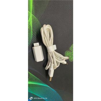 雷蛇毒蝰v2pro蝰蛇v3pro無線usb接收器數據線轉接頭套裝95新