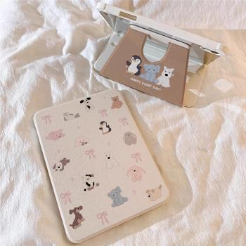 玩偶動物旋轉適用OPPOPad3保護套pad3旋轉360°平板套pad3pro一加padpro時尚air2簡約oppo小清新oppopadair2
