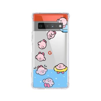 星之卡比手機殼適用谷歌Google pixel8pro可愛pixel9/pixel7a/5a/4a卡通矽膠防摔軟殼pixel系列保護套