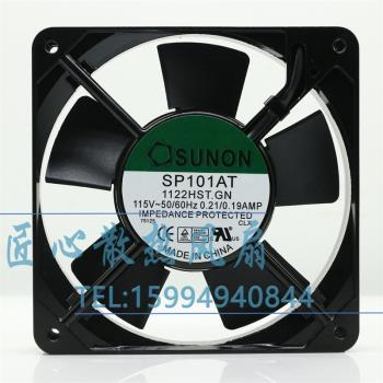 建準 SUNON SP101AT 1122HST.GN 115V 12025 12釐米機櫃散熱風扇