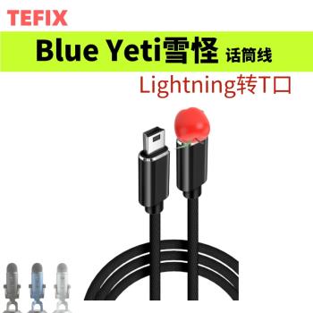 blue yeti X 雪怪麥克風OTG資料連接線電腦USB蘋果typec 手機錄音