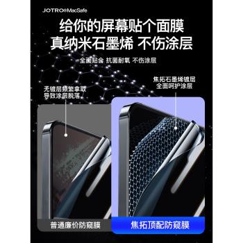 【店長推薦】適用蘋果macbookair螢幕膜13.6寸25新款15寸macbook防窺膜M4筆記本電腦13防偷窺pro磁吸式14英寸
