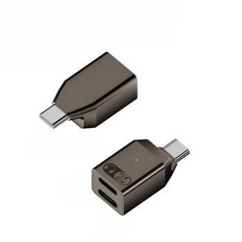 適用於蘋果16音訊耳機充電二合一type-c公轉lighting母快充轉接頭