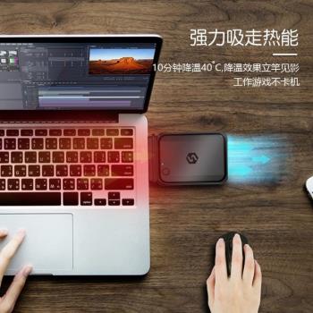 底座墊散熱適用遊戲本筆記本底座散熱器靜音排風扇新品抽風式支架