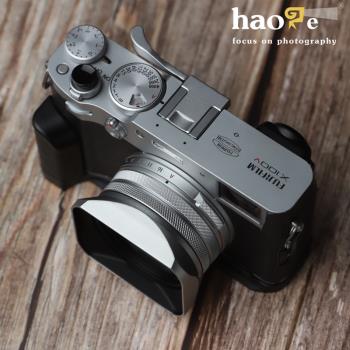 號歌 富士X100VI 方形金屬遮光罩X100V X100F X100T X100S 配蓋