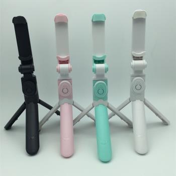 雄途xt09自拍桿三腳架新款手機支架式藍芽自拍器xt09三腳架自拍桿