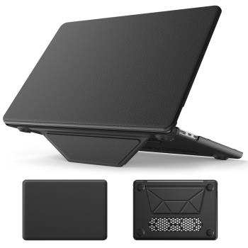 適用於蘋果筆記本電腦pro13保護殼MacBook pro14散熱支架防摔皮套
