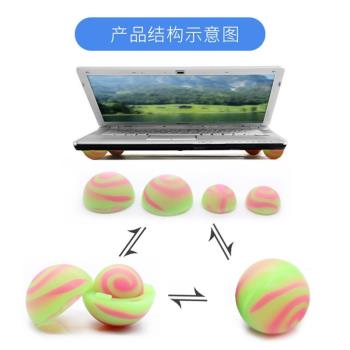 筆記本電腦支架便攜迷你立體式桌面增高墊底座小懸空托架散熱器手