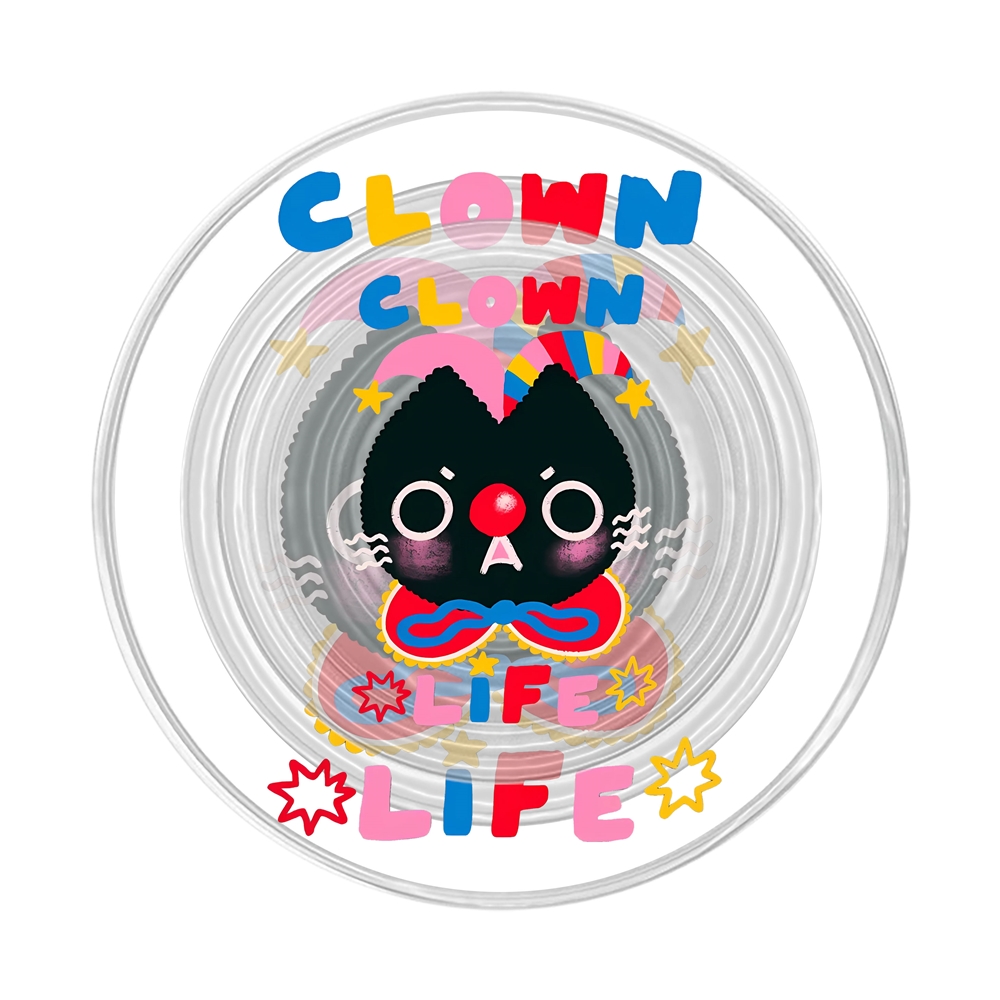 Magsafe強磁啪嗒黑心鎖英文信紙磁吸手機支架氣囊折疊伸縮小丑|手機支架/手機座|ETMall東森購物網