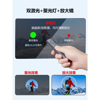 諾為N95 Spotlight鐳射翻頁筆ppt遙控器教師用希沃電子白板多媒